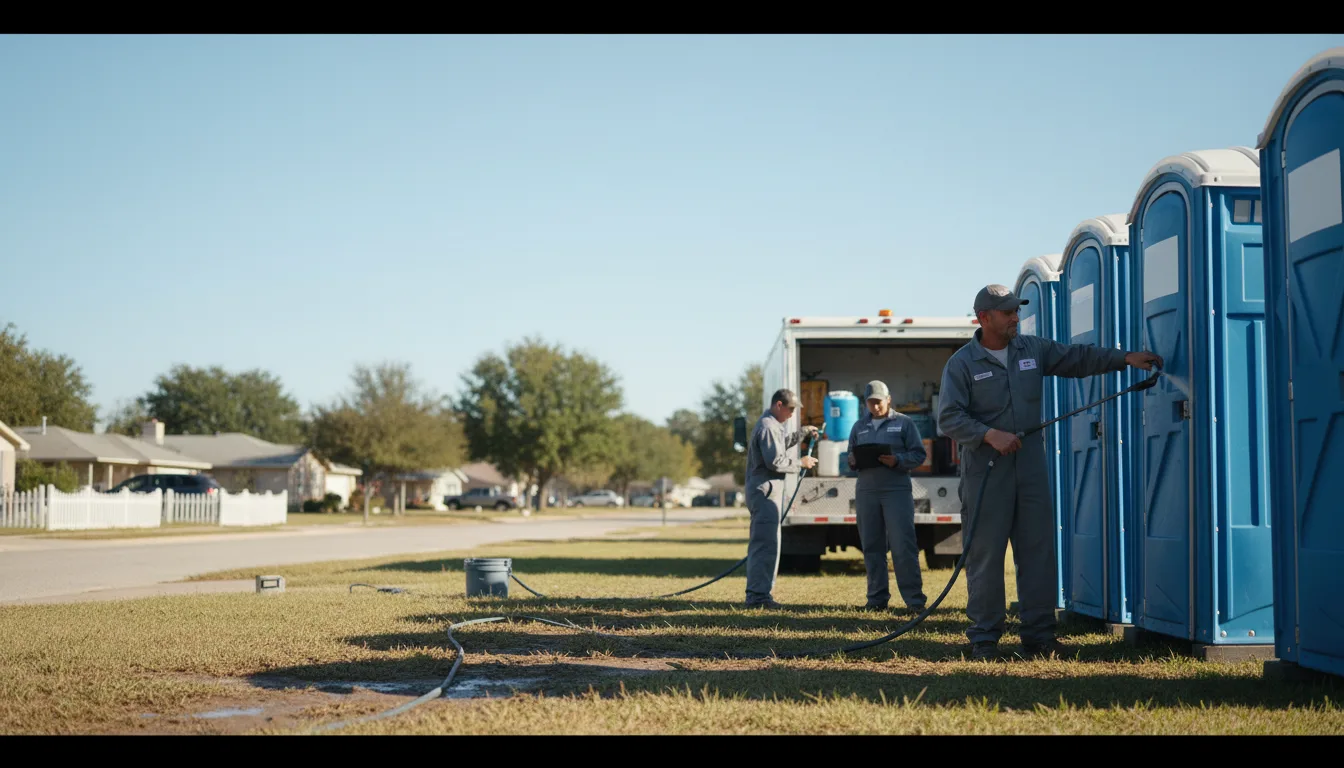 Long-Term Portable Toilet Rental in Springfield, OH near me